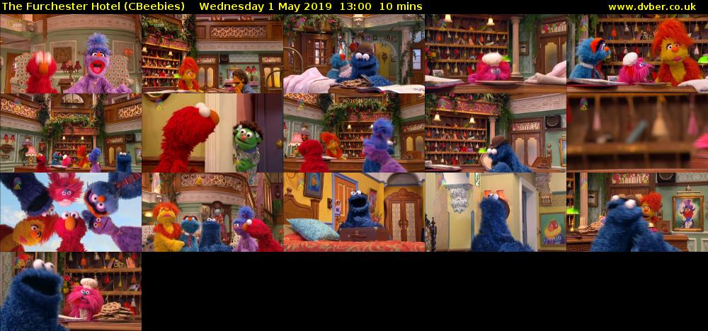 The Furchester Hotel (CBeebies) Wednesday 1 May 2019 13:00 - 13:10