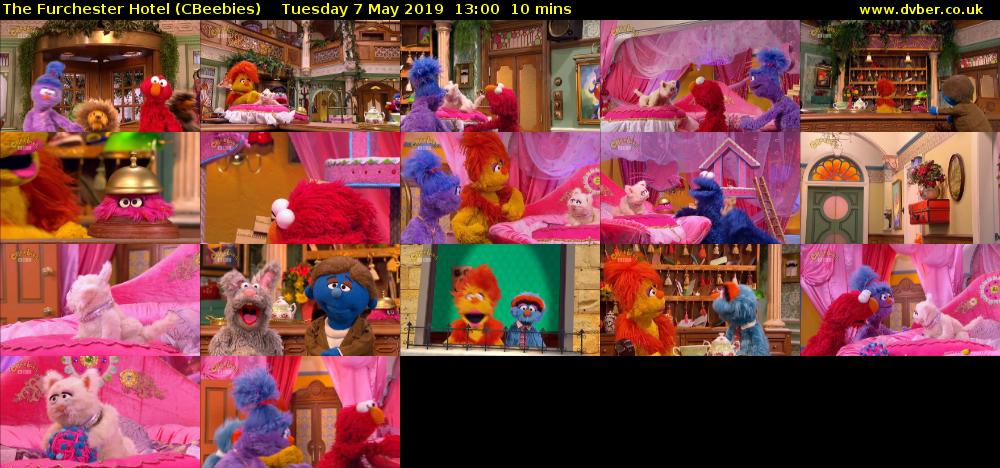 The Furchester Hotel (CBeebies) Tuesday 7 May 2019 13:00 - 13:10