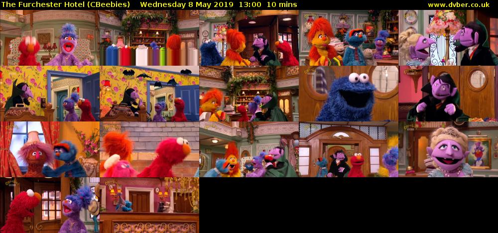 The Furchester Hotel (CBeebies) Wednesday 8 May 2019 13:00 - 13:10
