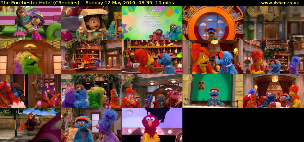 The Furchester Hotel (CBeebies) Sunday 12 May 2019 08:35 - 08:45