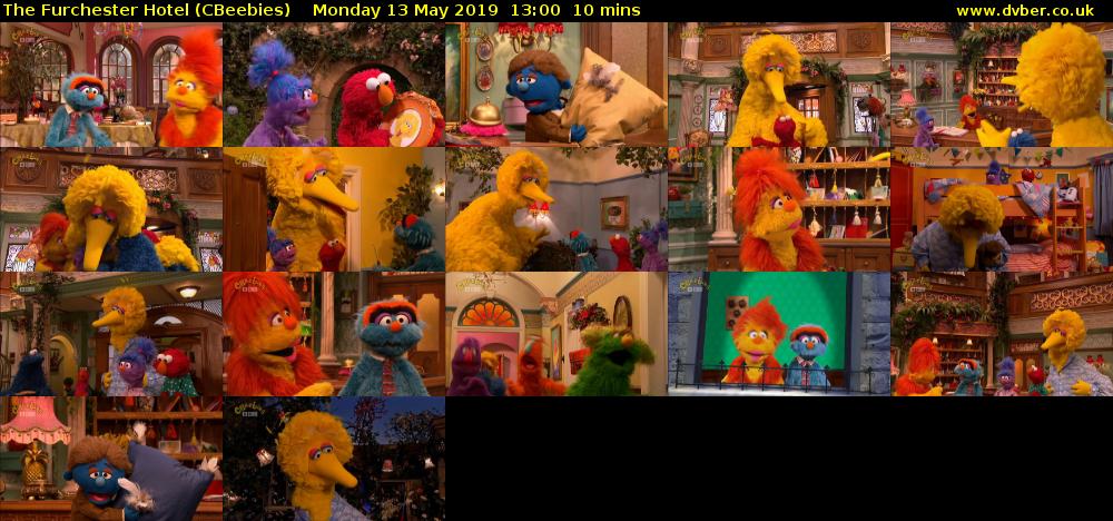 The Furchester Hotel (CBeebies) Monday 13 May 2019 13:00 - 13:10