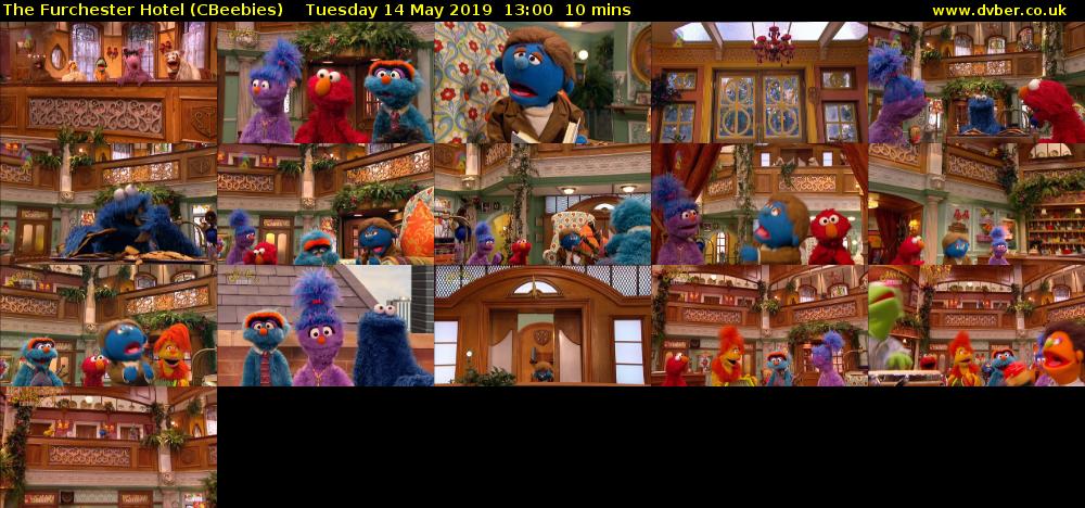 The Furchester Hotel (CBeebies) Tuesday 14 May 2019 13:00 - 13:10