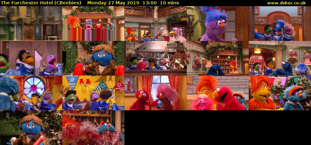 The Furchester Hotel (CBeebies) Monday 27 May 2019 13:00 - 13:10