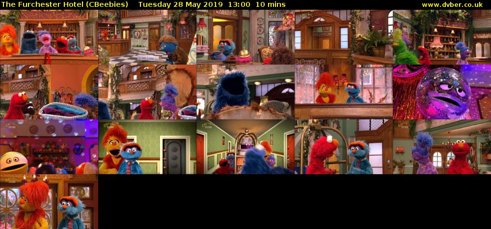 The Furchester Hotel (CBeebies) Tuesday 28 May 2019 13:00 - 13:10