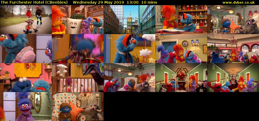 The Furchester Hotel (CBeebies) Wednesday 29 May 2019 13:00 - 13:10