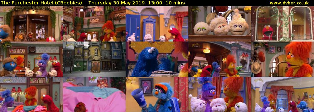 The Furchester Hotel (CBeebies) Thursday 30 May 2019 13:00 - 13:10