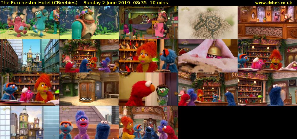 The Furchester Hotel (CBeebies) Sunday 2 June 2019 08:35 - 08:45