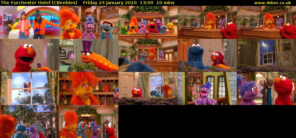 The Furchester Hotel (CBeebies) Friday 24 January 2020 13:00 - 13:10