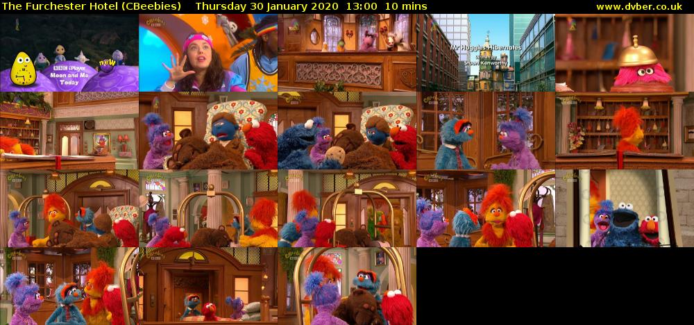 The Furchester Hotel (CBeebies) Thursday 30 January 2020 13:00 - 13:10