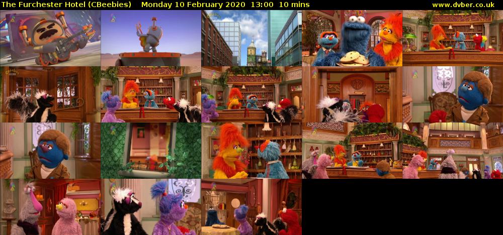 The Furchester Hotel (CBeebies) Monday 10 February 2020 13:00 - 13:10