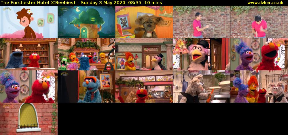 The Furchester Hotel (CBeebies) Sunday 3 May 2020 08:35 - 08:45
