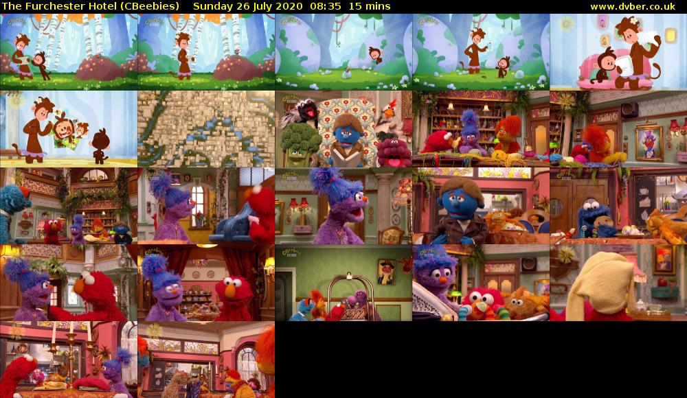 The Furchester Hotel (CBeebies) Sunday 26 July 2020 08:35 - 08:50