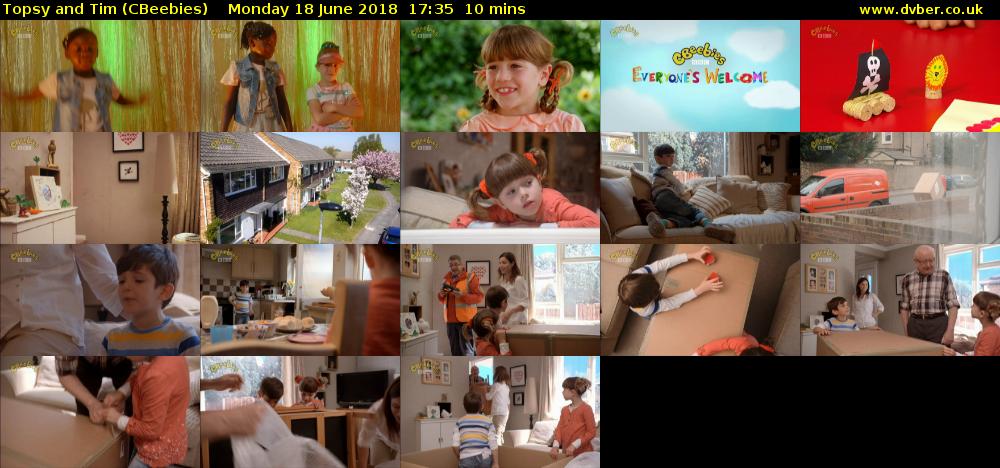 Topsy And Tim Cbeebies 2018 06 18 1735