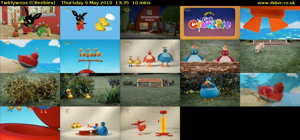 Twirlywoos (CBeebies) Thursday 9 May 2019 13:35 - 13:45