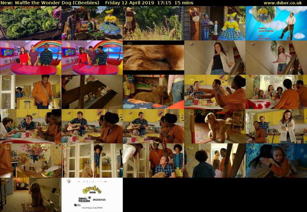 Waffle the Wonder Dog (CBeebies) 201904121715