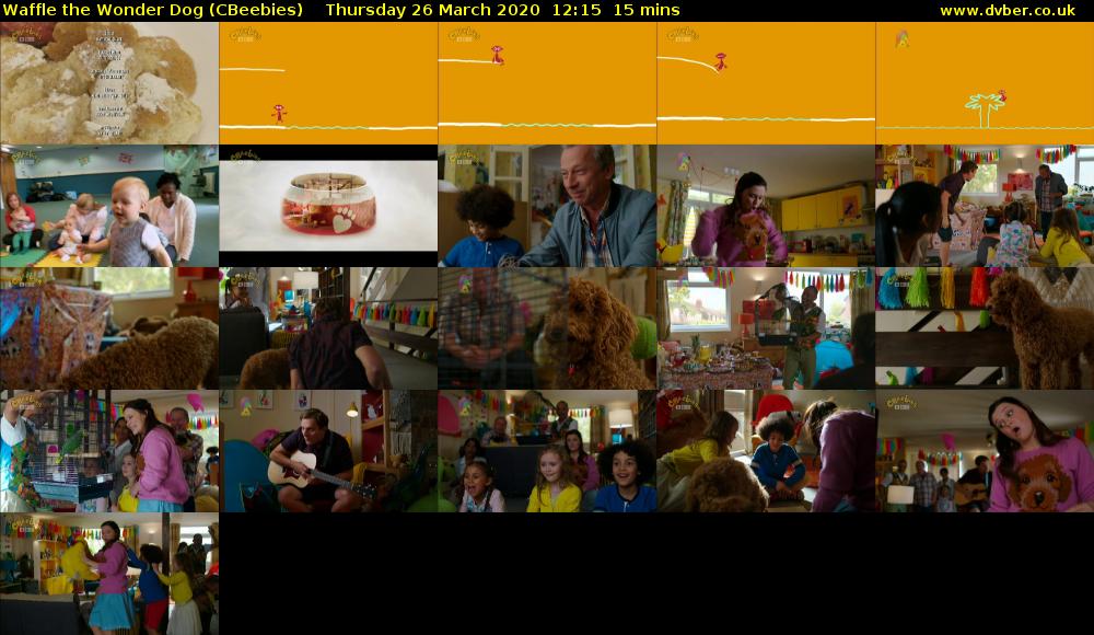 Waffle the Wonder Dog (CBeebies) 202003261215