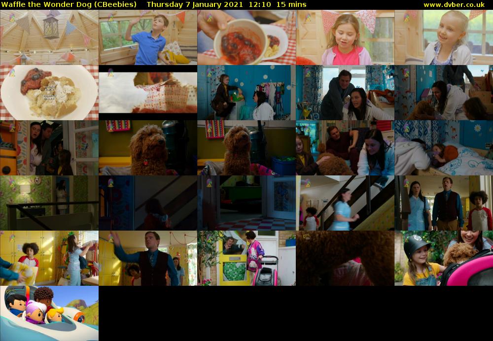 Waffle the Wonder Dog (CBeebies) 202101071210