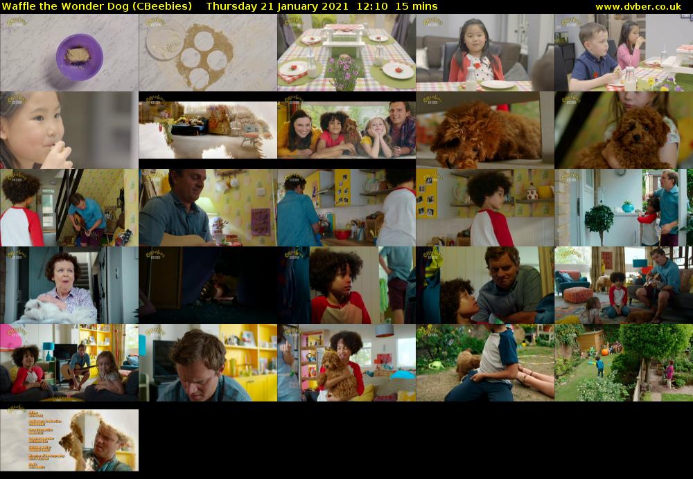 Waffle the Wonder Dog (CBeebies) 202101211210