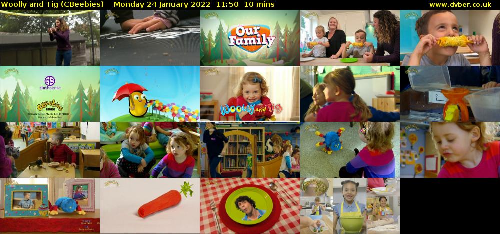 Woolly and Tig (CBeebies) Monday 24 January 2022 11:50 - 12:00