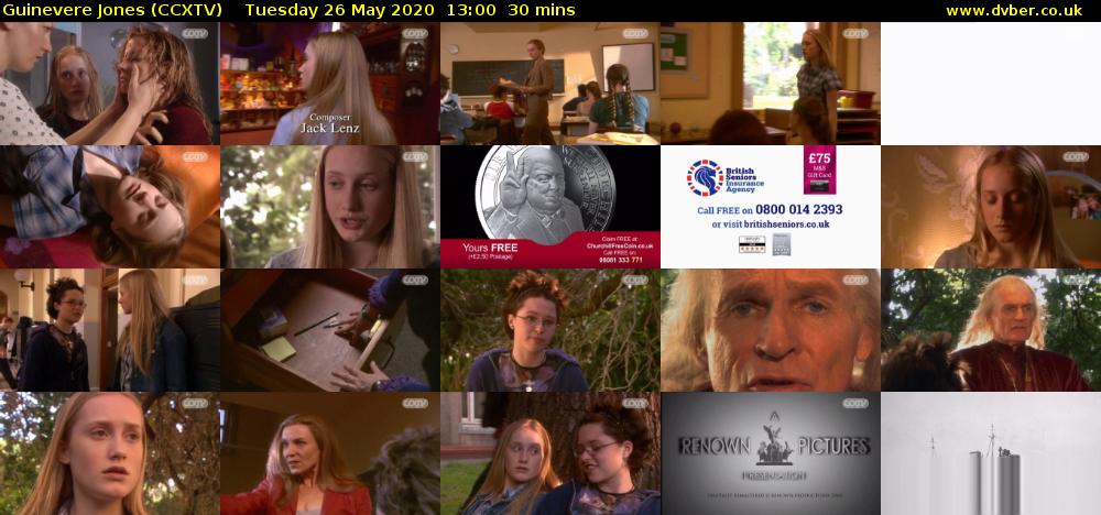 Guinevere Jones (CCXTV) Tuesday 26 May 2020 13:00 - 13:30