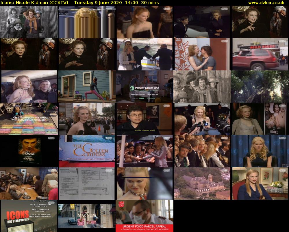 Icons: Nicole Kidman (CCXTV) Tuesday 9 June 2020 14:00 - 14:30