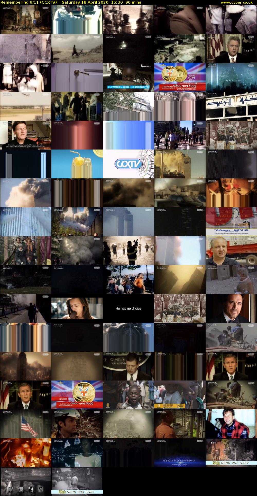Remembering 9/11 (CCXTV) Saturday 18 April 2020 15:30 - 17:00