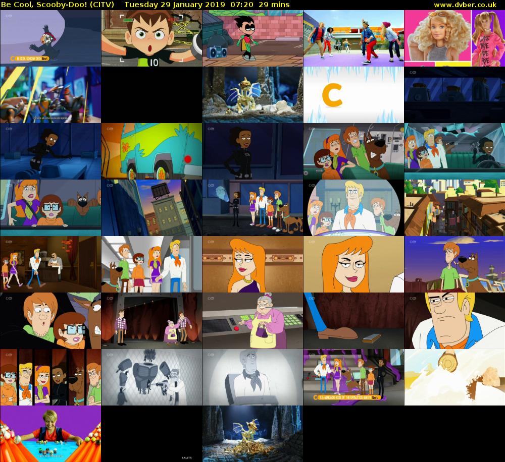Be Cool, Scooby-Doo! (CITV) Tuesday 29 January 2019 07:20 - 07:49