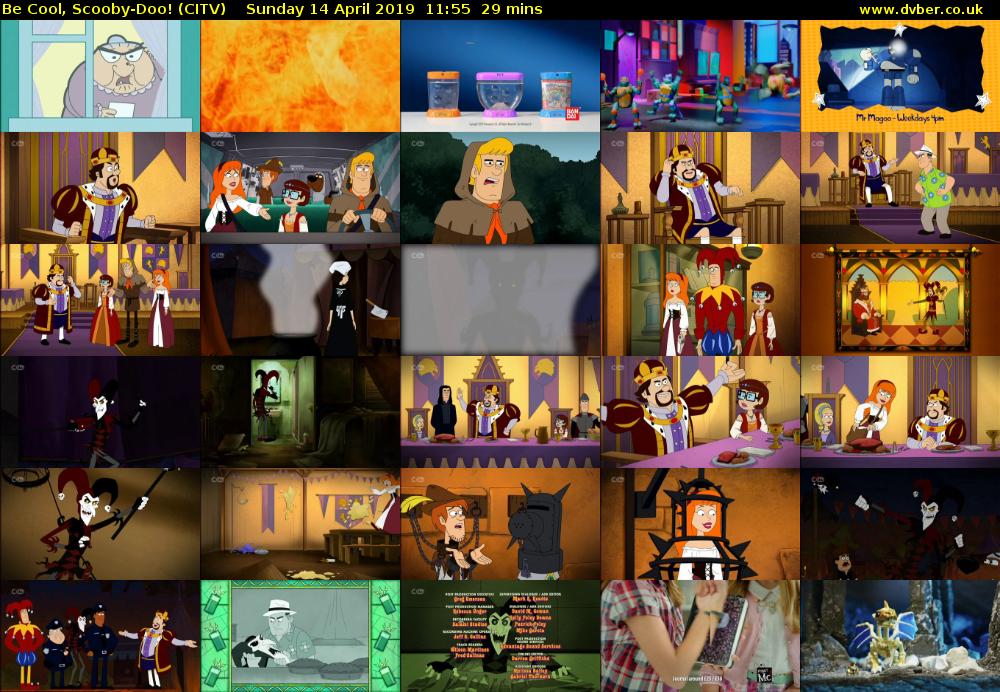 Be Cool, Scooby-Doo! (CITV) Sunday 14 April 2019 11:55 - 12:24