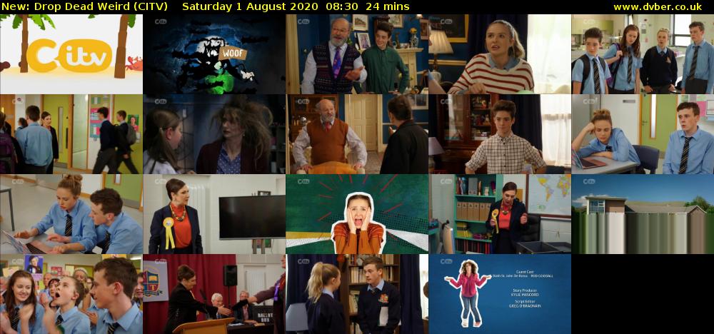Drop Dead Weird (CITV) Saturday 1 August 2020 08:30 - 08:54