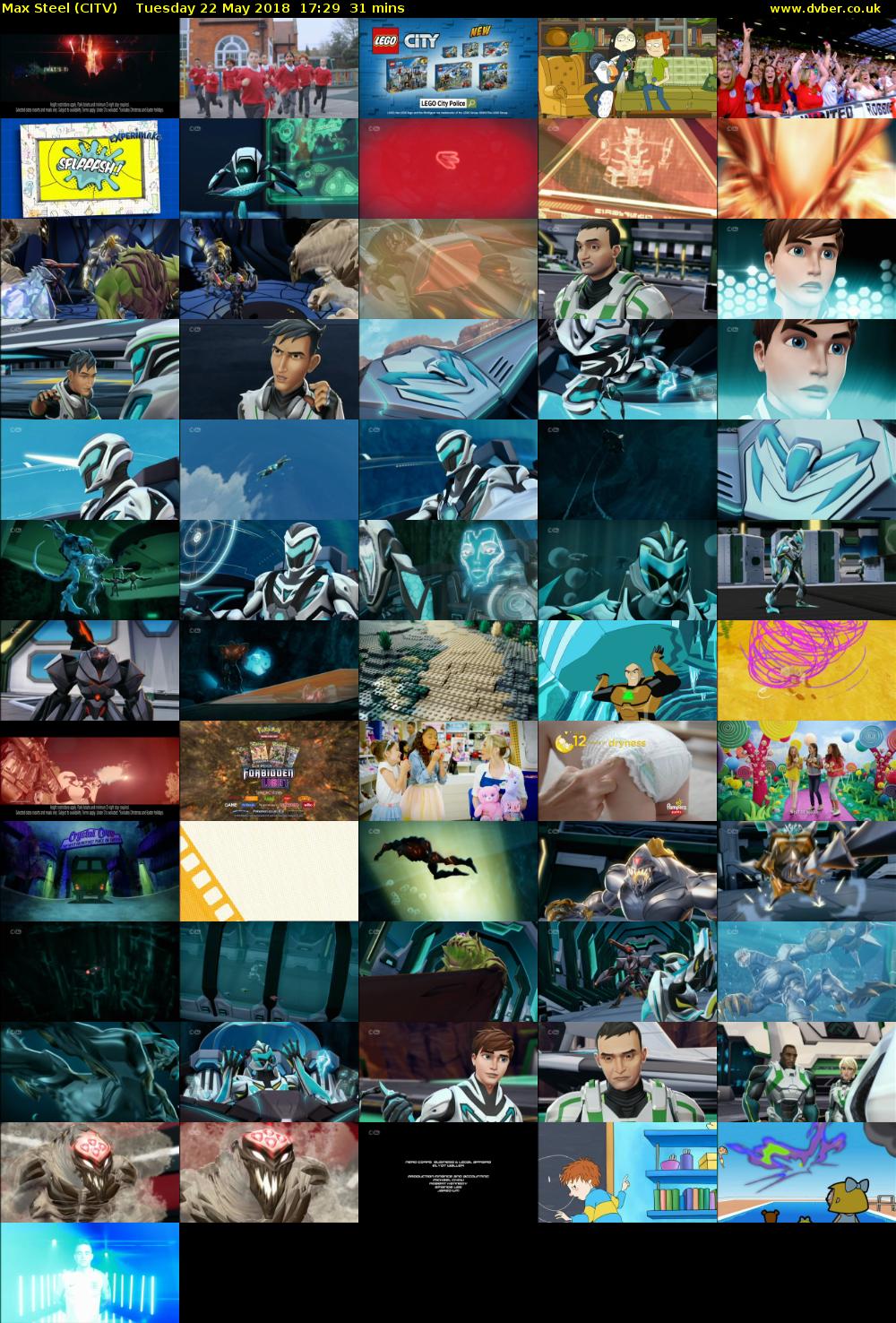 Max Steel (CITV) Tuesday 22 May 2018 17:29 - 18:00