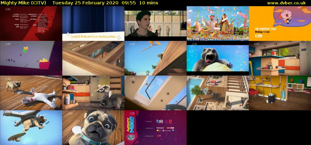 Mighty Mike (CITV) Tuesday 25 February 2020 09:55 - 10:05