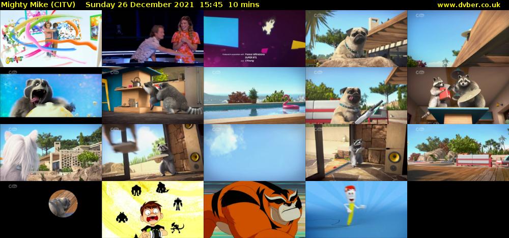 Mighty Mike (CITV) Sunday 26 December 2021 15:45 - 15:55