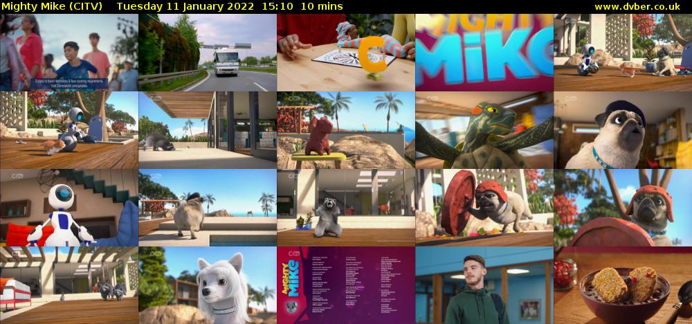 Mighty Mike (CITV) Tuesday 11 January 2022 15:10 - 15:20