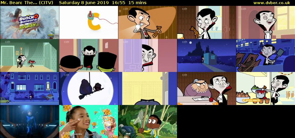 Mr. Bean: The... (CITV) Saturday 8 June 2019 16:55 - 17:10