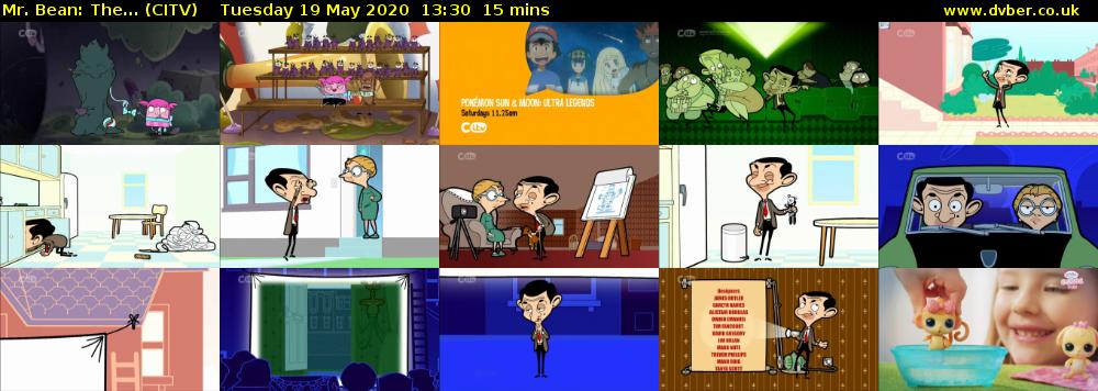 Mr. Bean: The... (CITV) Tuesday 19 May 2020 13:30 - 13:45