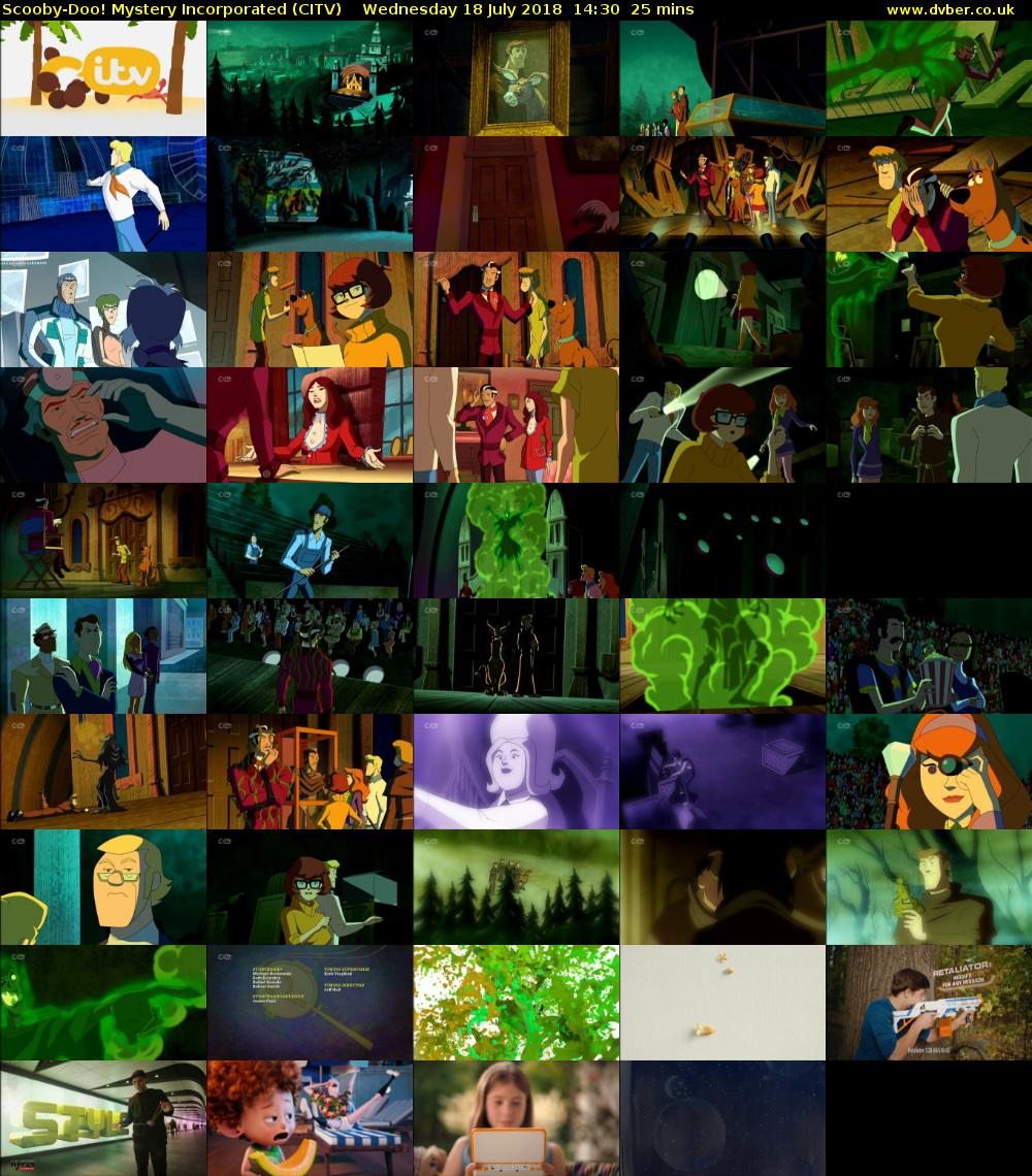 Scooby-Doo! Mystery Incorporated (CITV) Wednesday 18 July 2018 14:30 - 14:55