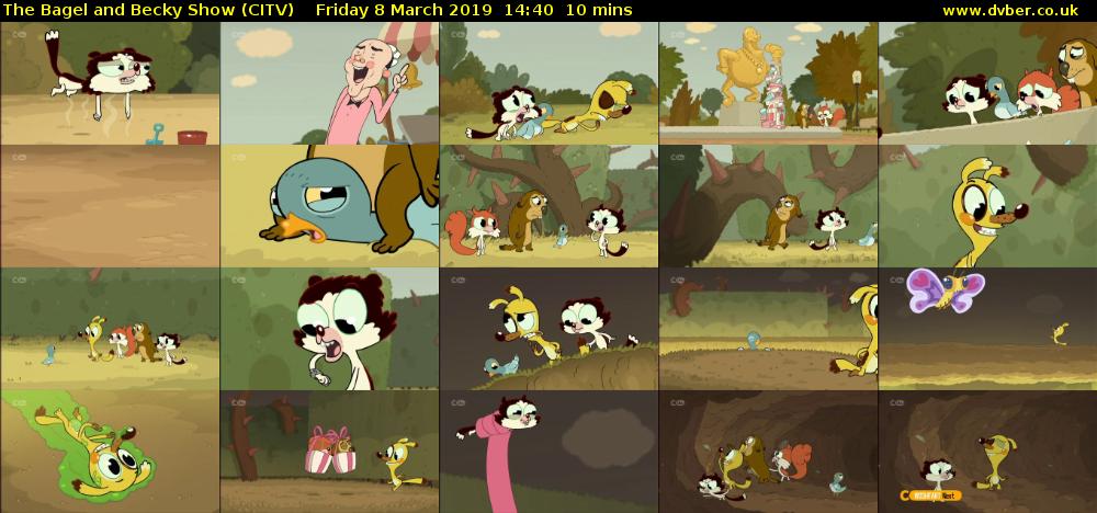The Bagel and Becky Show (CITV) Friday 8 March 2019 14:40 - 14:50
