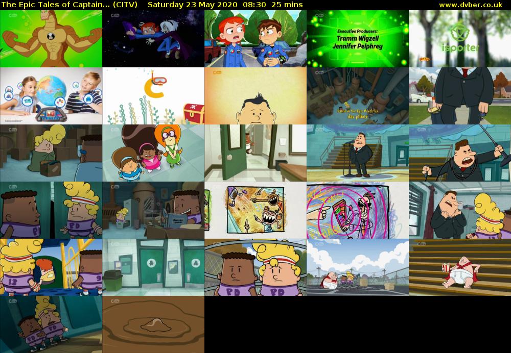 The Epic Tales of Captain... (CITV) Saturday 23 May 2020 08:30 - 08:55