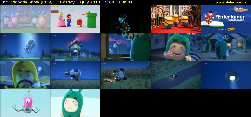 The Oddbods Show (CITV) Tuesday 10 July 2018 15:00 - 15:10