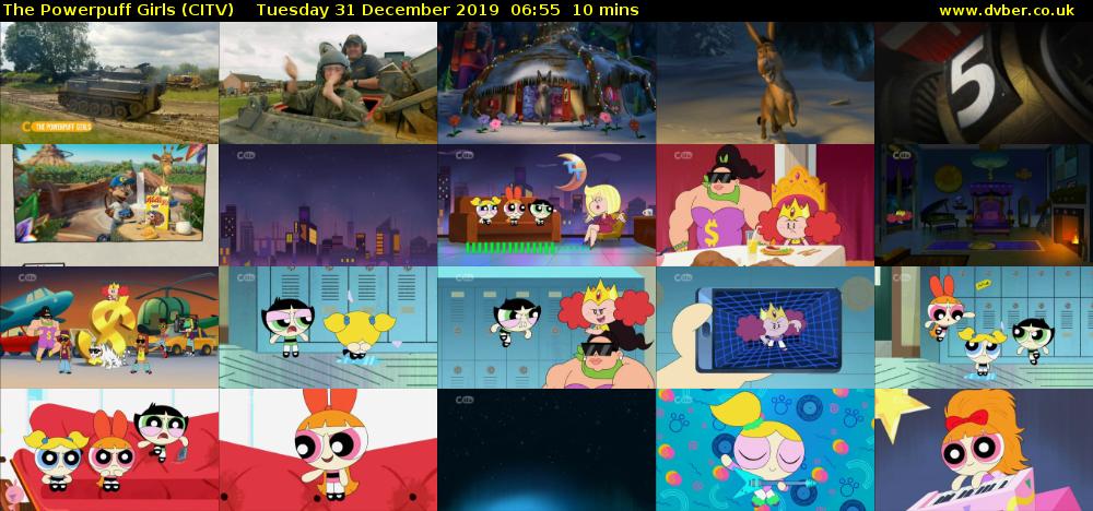 The Powerpuff Girls (CITV) Tuesday 31 December 2019 06:55 - 07:05