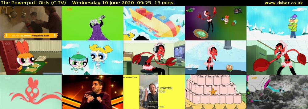 The Powerpuff Girls (CITV) Wednesday 10 June 2020 09:25 - 09:40