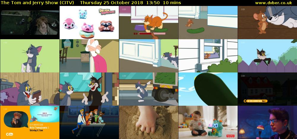 The Tom and Jerry Show (CITV) Thursday 25 October 2018 13:50 - 14:00