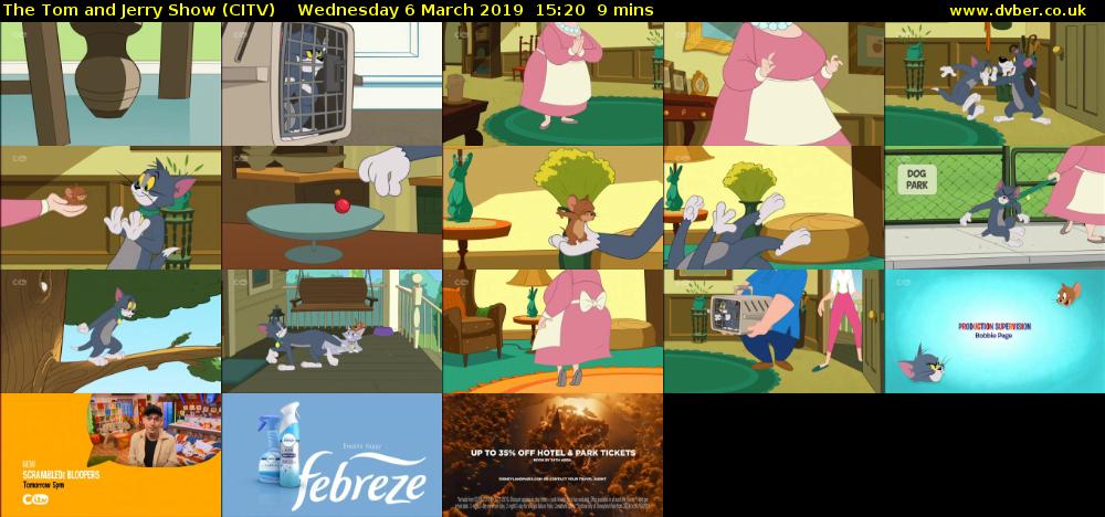 The Tom and Jerry Show (CITV) Wednesday 6 March 2019 15:20 - 15:29