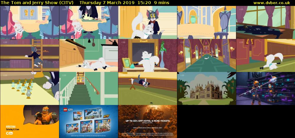 The Tom and Jerry Show (CITV) Thursday 7 March 2019 15:20 - 15:29