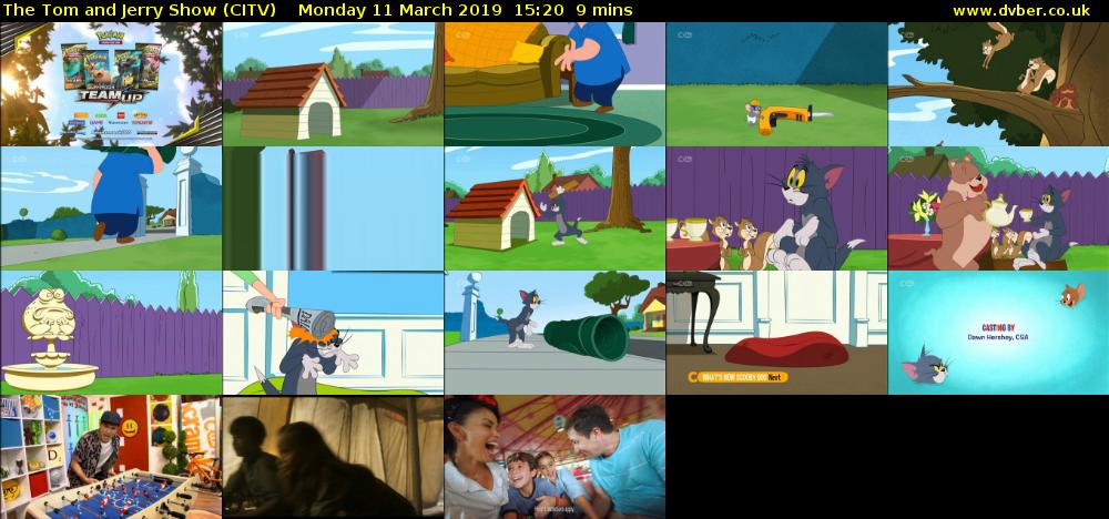 The Tom and Jerry Show (CITV) Monday 11 March 2019 15:20 - 15:29