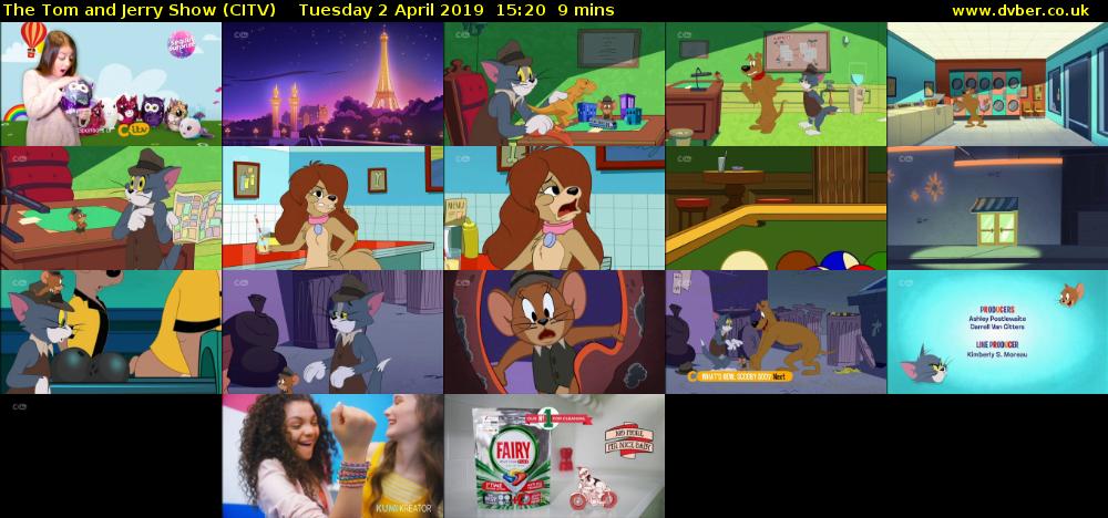The Tom and Jerry Show (CITV) Tuesday 2 April 2019 15:20 - 15:29