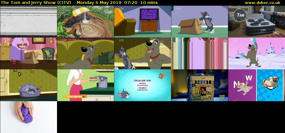The Tom and Jerry Show (CITV) Monday 6 May 2019 07:20 - 07:30