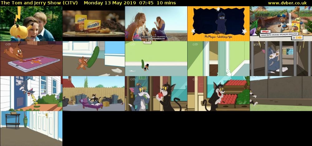 The Tom and Jerry Show (CITV) Monday 13 May 2019 07:45 - 07:55