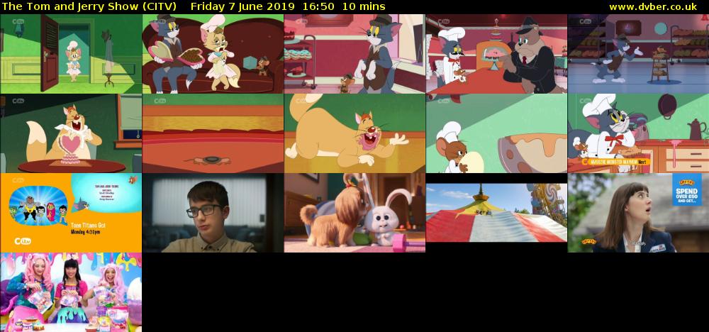 The Tom and Jerry Show (CITV) Friday 7 June 2019 16:50 - 17:00