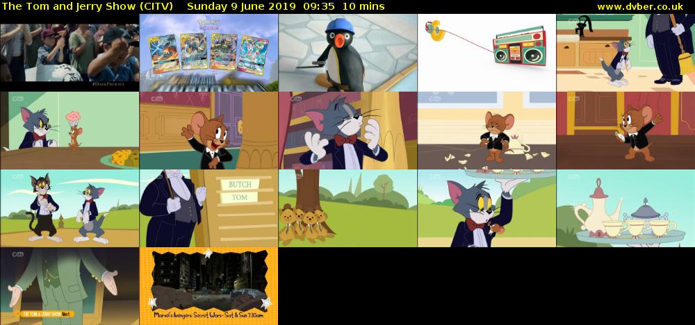 The Tom and Jerry Show (CITV) Sunday 9 June 2019 09:35 - 09:45